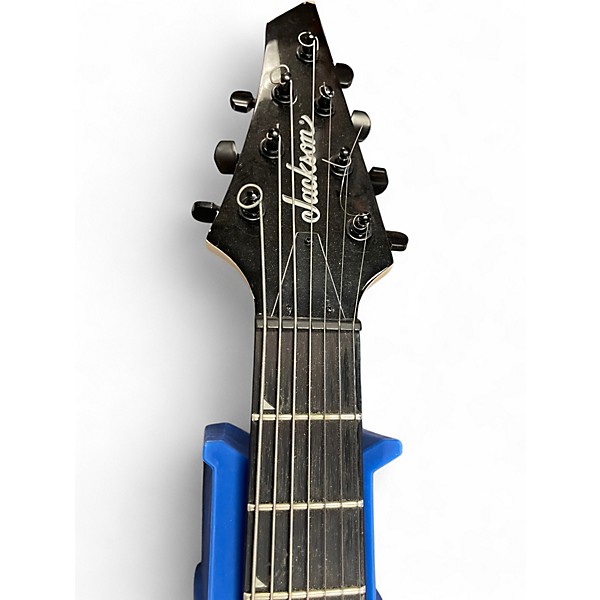 Used 2020s Jackson Dinky Arch Top JS32-7 DKA HT 7-String Electric Guitar Black Solid Body Electric Guitar