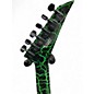 Used Jackson  ellis kelly signature green crakle Solid Body Electric Guitar