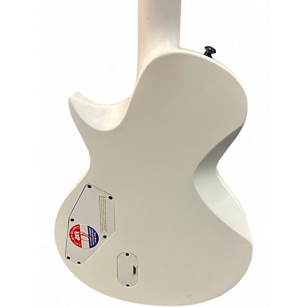 Used ESP LTD Arctic Metal Eclipse Arctic White Solid Body Electric Guitar