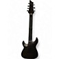 Used Schecter Guitar Research Omen Elite-7 Blue Burst Solid Body Electric Guitar