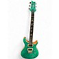 Used PRS SE Custom 24 Turquoise Solid Body Electric Guitar thumbnail