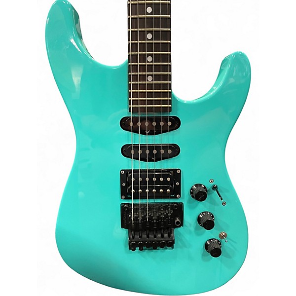 Used Fender Limited Edition HM Stratocaster ICE BLUE Solid Body Electric Guitar