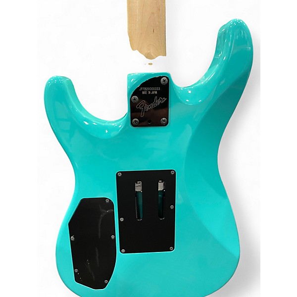Used Fender Limited Edition HM Stratocaster ICE BLUE Solid Body Electric Guitar