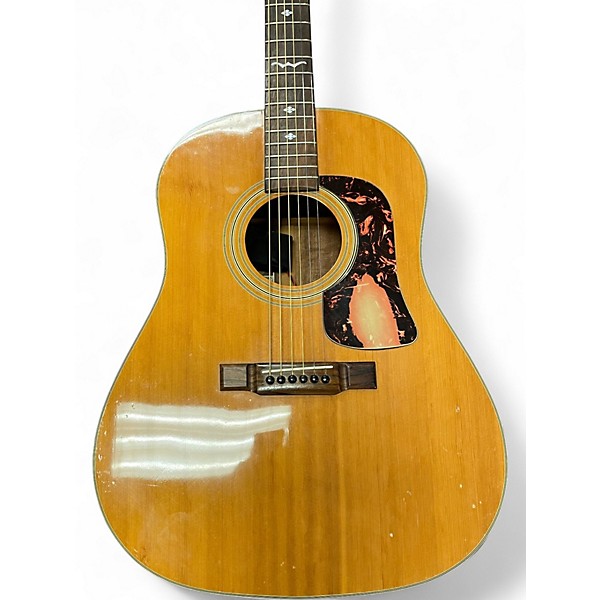 Used Washburn D25S Natural Acoustic Guitar