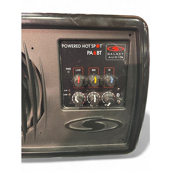 Used Galaxy Audio PA6BT Powered Monitor