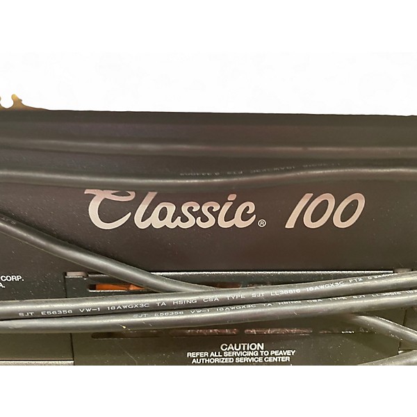 Used Peavey CLASSIC 100 Tube Guitar Amp Head