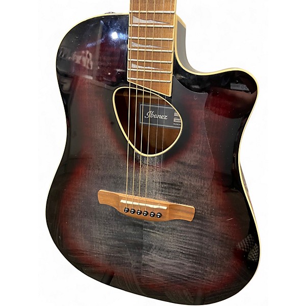 Used Ibanez ALT30 Altstar Charcoal Acoustic Electric Guitar