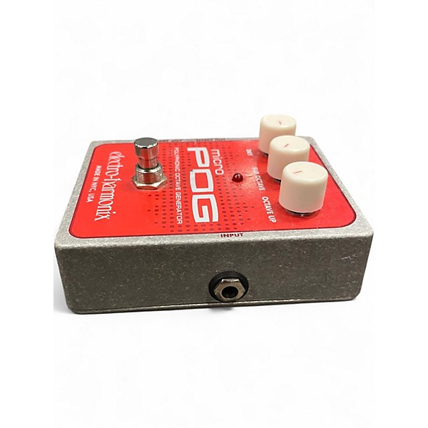 Used Electro-Harmonix Micro Pog Polyphonic Octave Generator Effect Pedal