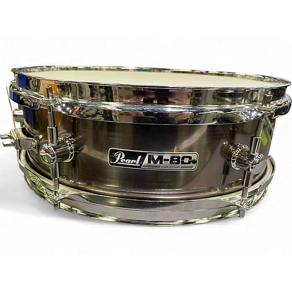 Used Pearl 12X4 M80 Brushed Pewter Drum
