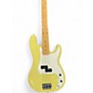 Used 2024 Fender Player II Precision Bass Hialeah Yellow Electric Bass Guitar