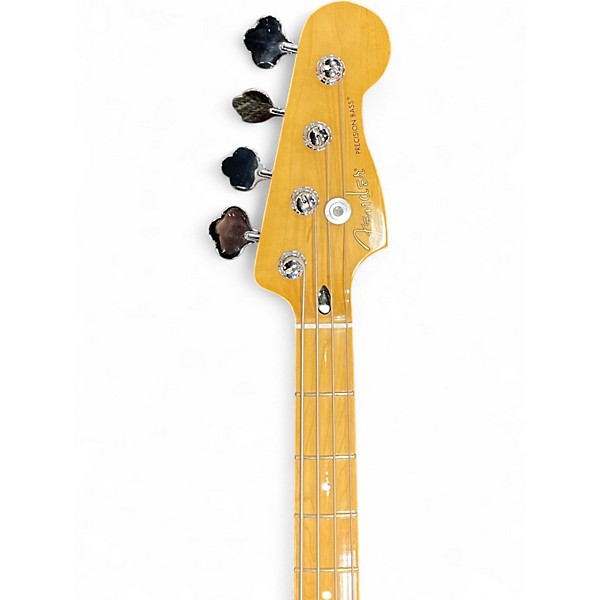Used 2024 Fender Player II Precision Bass Hialeah Yellow Electric Bass Guitar