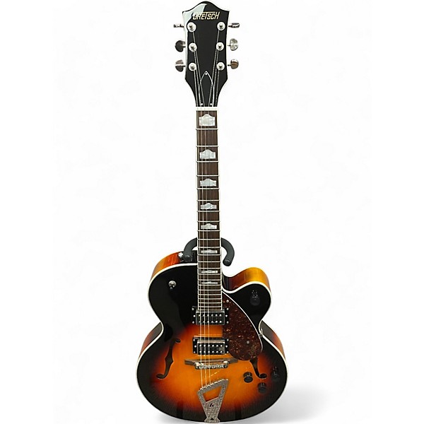 Used Gretsch Guitars G2420T Streamliner 3 Tone Sunburst Hollow Body Electric Guitar