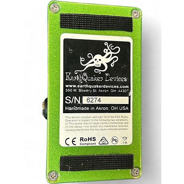 Used EarthQuaker Devices Hummingbird Repeat Percussions Tremolo Effect Pedal