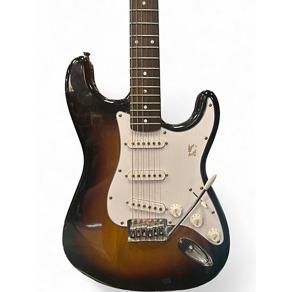 Used SX Vintage Series Strat 3 Color Sunburst Solid Body Electric Guitar