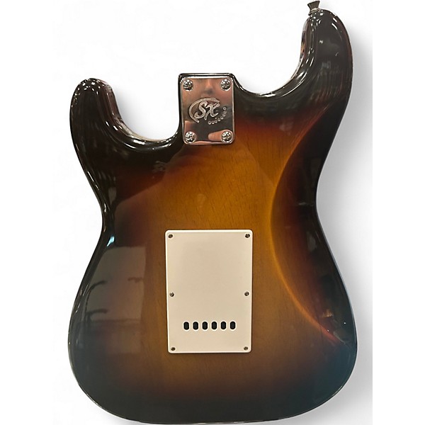 Used SX Vintage Series Strat 3 Color Sunburst Solid Body Electric Guitar