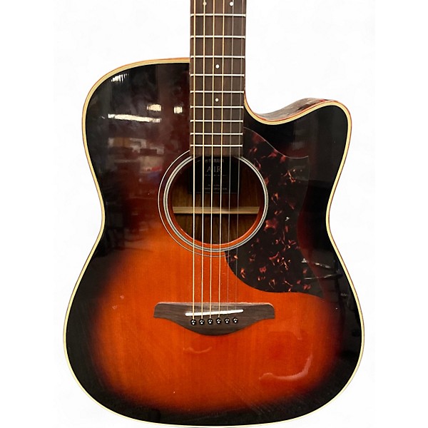 Used Yamaha A1R 2 Color Sunburst Acoustic Electric Guitar