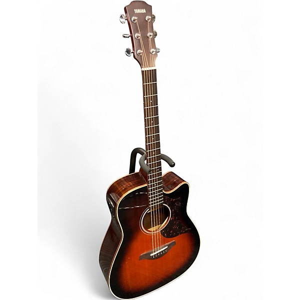 Used Yamaha A1R 2 Color Sunburst Acoustic Electric Guitar