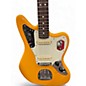 Used Fender Johnny Marr Signature Jaguar Yellow Solid Body Electric Guitar