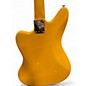 Used Fender Johnny Marr Signature Jaguar Yellow Solid Body Electric Guitar