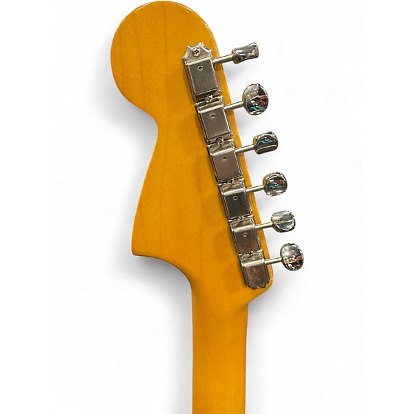 Used Fender Johnny Marr Signature Jaguar Yellow Solid Body Electric Guitar