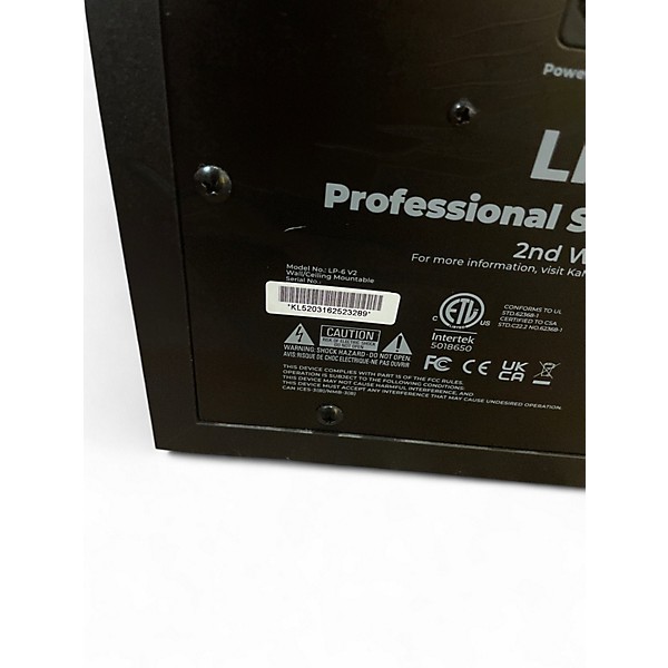 Used Kali Audio LP6 Powered Monitor
