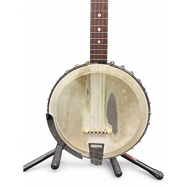 Vintage 1960s Ode LONG NECK 5 STRING BANJO Natural Banjo