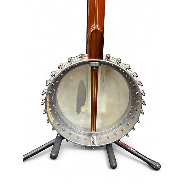 Vintage 1960s Ode LONG NECK 5 STRING BANJO Natural Banjo