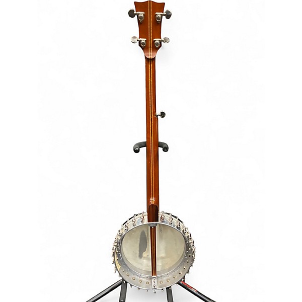 Vintage 1960s Ode LONG NECK 5 STRING BANJO Natural Banjo
