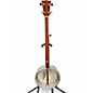 Vintage 1960s Ode LONG NECK 5 STRING BANJO Natural Banjo
