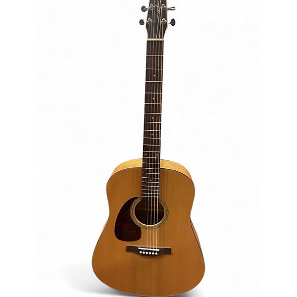 Used 2020s Seagull S6 Left Handed Natural Acoustic Guitar