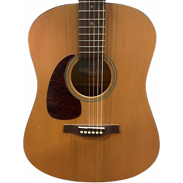 Used 2020s Seagull S6 Left Handed Natural Acoustic Guitar