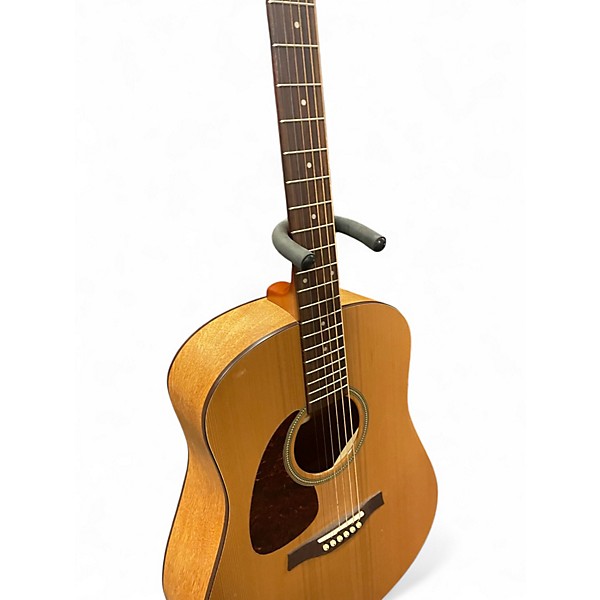 Used 2020s Seagull S6 Left Handed Natural Acoustic Guitar