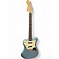 Used Squier Super Sonic Ice Blue Metallic Solid Body Electric Guitar thumbnail