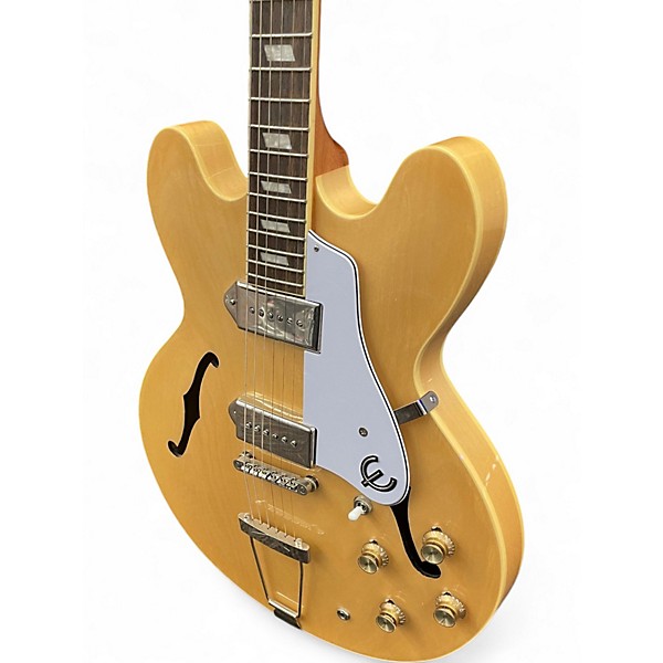 Used Epiphone Casino Natural Hollow Body Electric Guitar