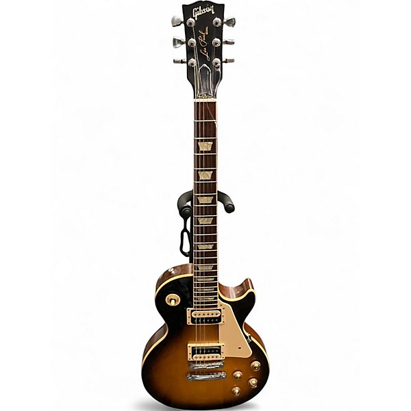 Used 2012 Gibson Les Paul Classic 2 Tone Sunburst Solid Body Electric Guitar