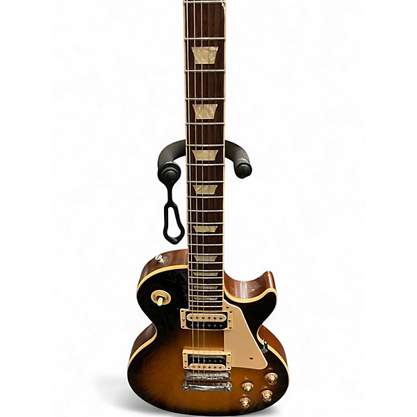 Used 2012 Gibson Les Paul Classic 2 Tone Sunburst Solid Body Electric Guitar