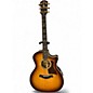 Used Taylor Custom 414CE V-Class Sunburst Acoustic Electric Guitar thumbnail
