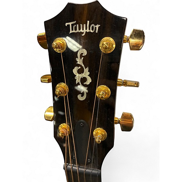 Used Taylor Custom 414CE V-Class Sunburst Acoustic Electric Guitar