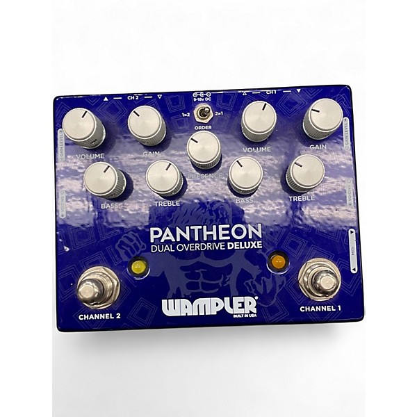 Used Wampler Pantheon DUAL Overdrive DELUXE Effect Pedal
