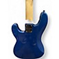 Used Squier Precision Bass Blue Electric Bass Guitar