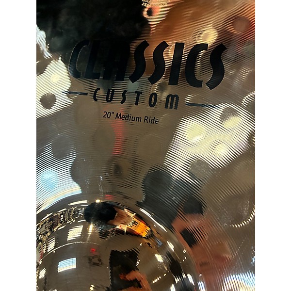 Used MEINL 20in Classic Custom Medium Ride Cymbal