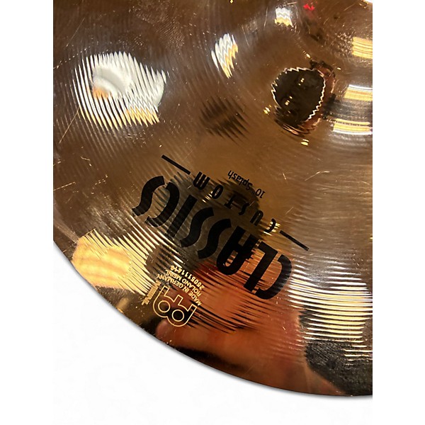 Used MEINL 10in Classic Custom Splash Cymbal