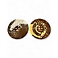 Used MEINL 14in Classic Custom Medium Hi Hat Pair Cymbal