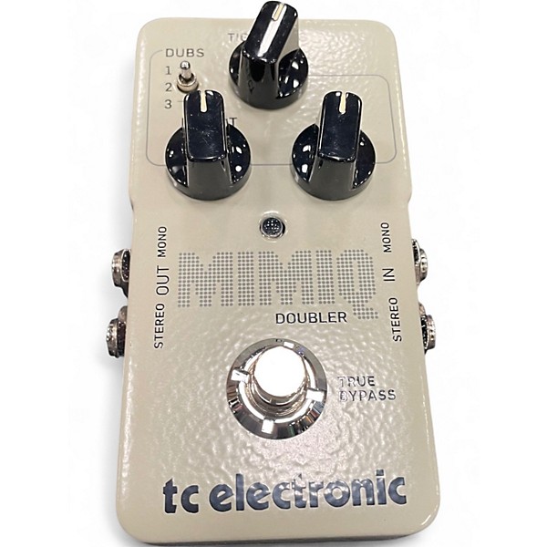 Used TC Electronic Mimiq Doubler Effect Pedal