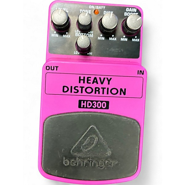 Used Behringer HD300 Heavy Distortion Effect Pedal