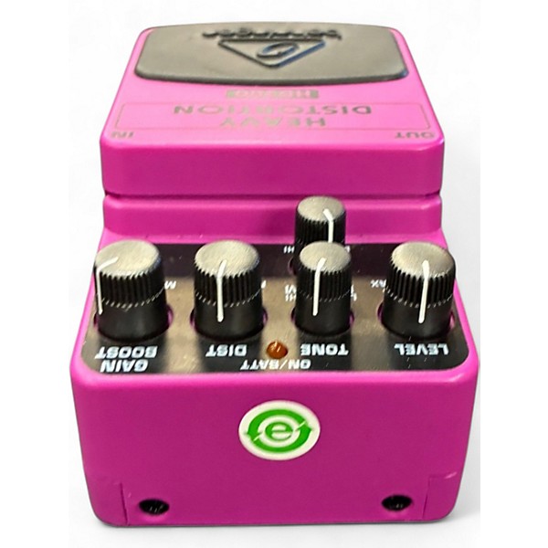 Used Behringer HD300 Heavy Distortion Effect Pedal