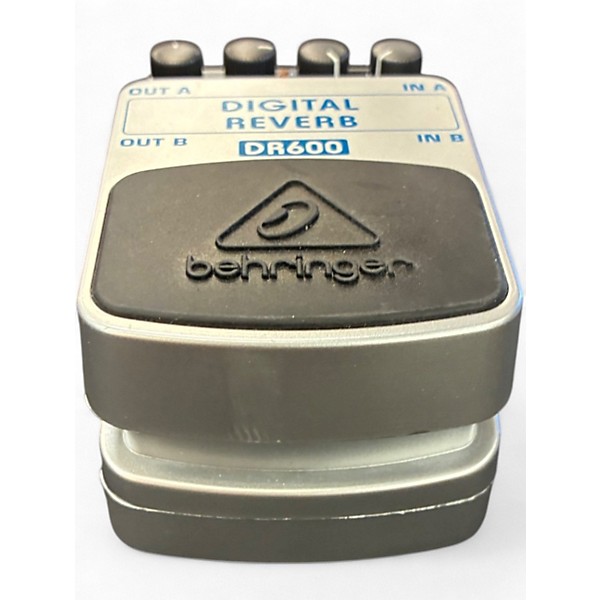 Used Behringer DR600 Digital Stereo Reverb Effect Pedal