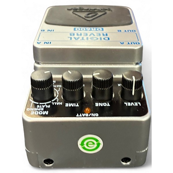Used Behringer DR600 Digital Stereo Reverb Effect Pedal