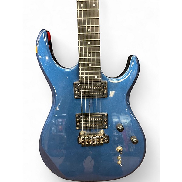Used Carvin DC127 Blue Solid Body Electric Guitar