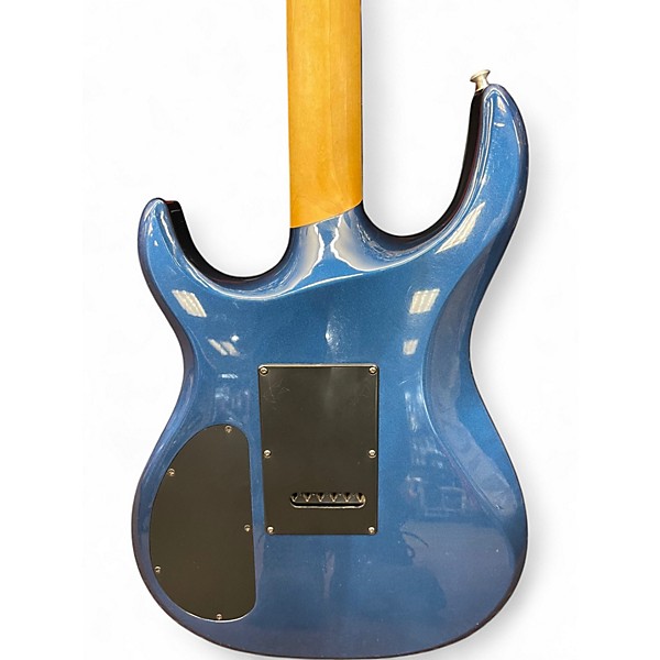 Used Carvin DC127 Blue Solid Body Electric Guitar